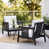 White Cushion/Dark Gray Frame selected