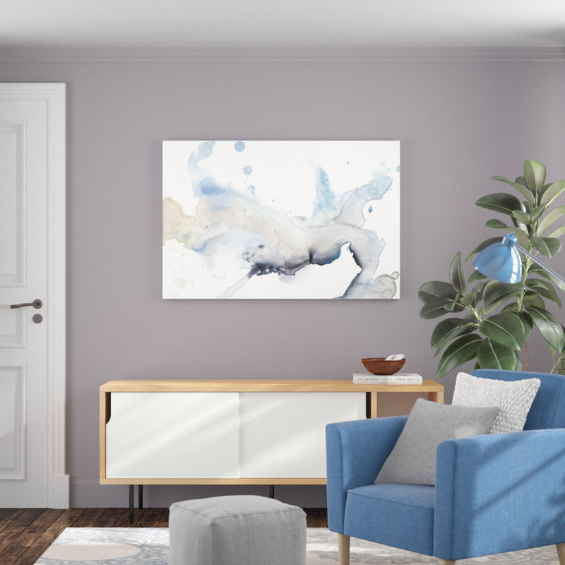 «Bloom Cloud I» par Jennifer Goldberger, reproduction d'art sur toile tendue, H 32 po x l 48 po