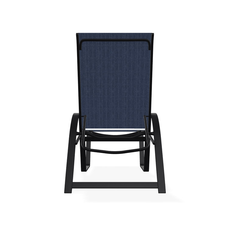 Holna Outdoor Rust-Resistant Metal Chaise Lounge