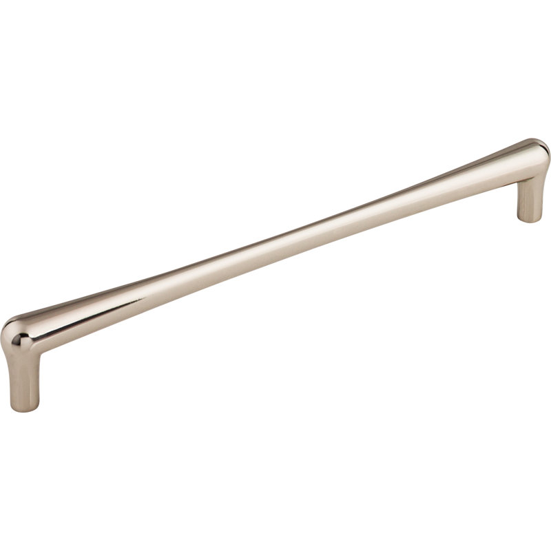 Brookline 6 5/16" Center to Center Bar pull, Polished Nickel, 9" Center to Center