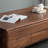 Log black walnut end table-107556611