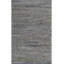 Tapis bleu en coton / jute tissé à la main à rayures Doleman-2117637258