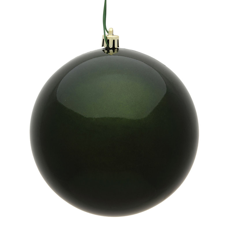Ornement boule des Fêtes, Vert mousse