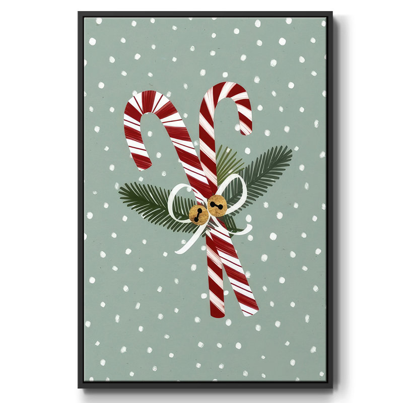 Collection bonhomme de neige Peppermint B, H 25 po x l 17 po x P 1,5 po, Noir