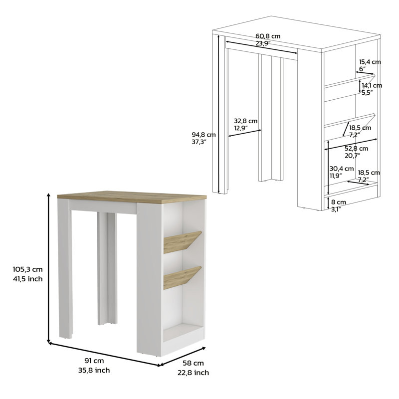 Versatile Compact Kitchen Island with Practical Storage and Stylish Design