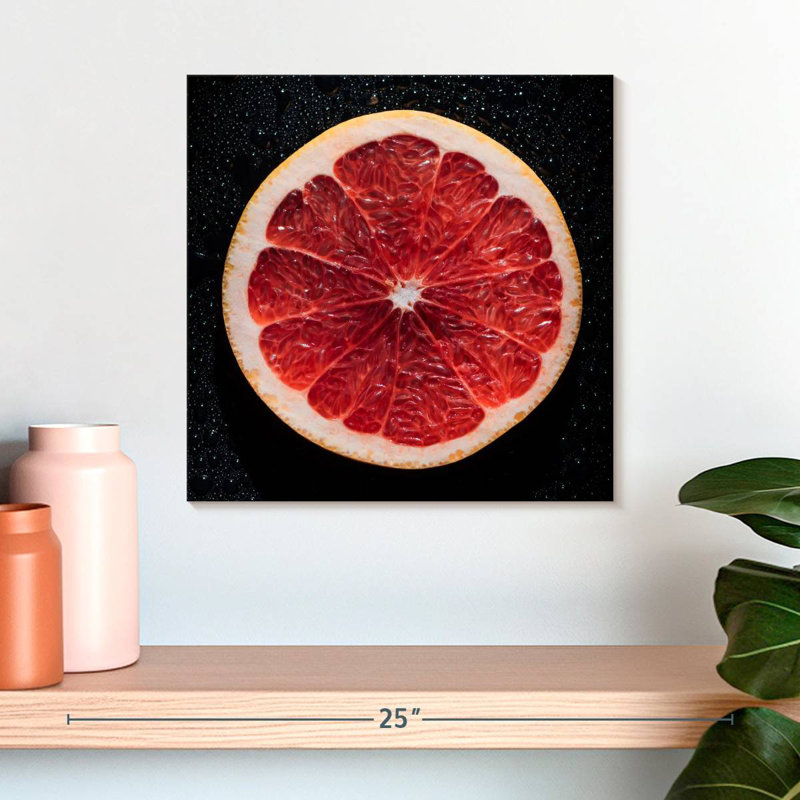 Yarlin Grapefruit, 16" H x 16" W