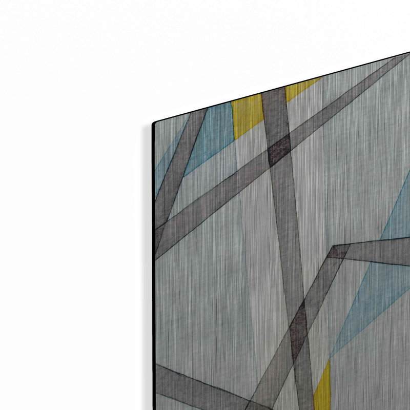 «Converging Angles II» par Nikki Galapon, H 16 po x l 12 po