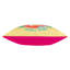 Pina There Indoor / Outdoor Pink Square Throw Cushion Cover