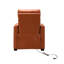 Fauteuil inclinable électrique en cuir véritable de 31,50 po Gumesindo-1780256309