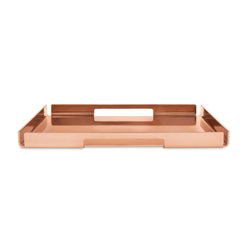 Billet Steel Decorative Tray, Copper