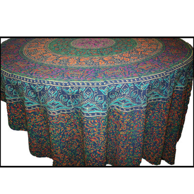 Ontiveros Block Printed Tablecloth