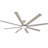 72" 6 - Blade Aluminum LED Ceiling Fan with Dimmable Light and Remote-107162106-107162105