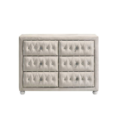 Commode 6 tiroirs Hysley