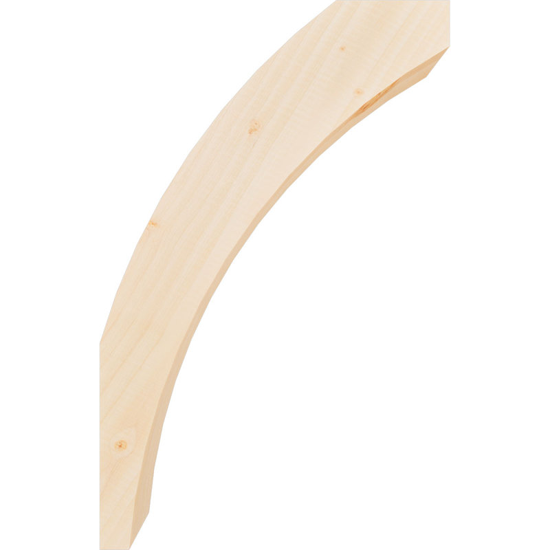 Genouillère Thorton, Sapin Douglas de 3 1/2 po (lisse), 14 po X P 22 po H