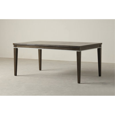 Wood Dining Table, Gray
