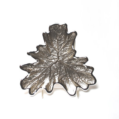 Foglia Glass Decorative Tray