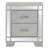 Elegant Silver Champagne Accent Table
