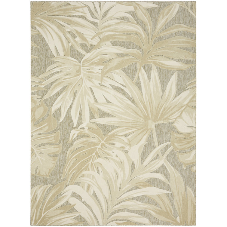 Clemencio Ivory Sage Modern Rug