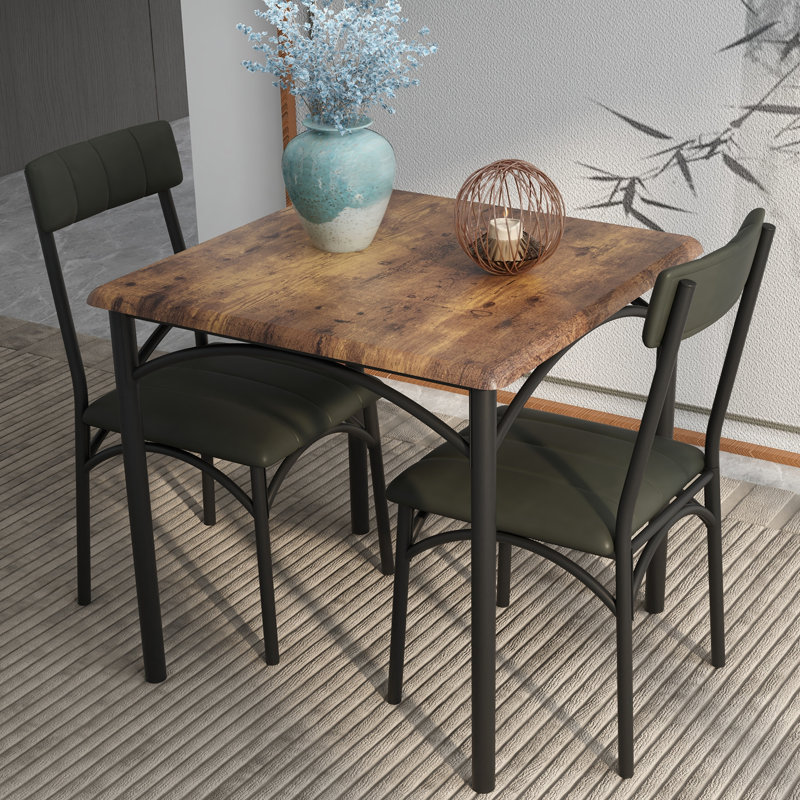 2 - Person Dining Set, Brown