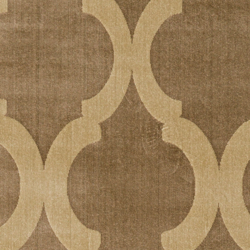 Tapis géométrique beige Prospect, Rectangle 8 pi x 10 pi