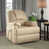 Beige Faux Leather