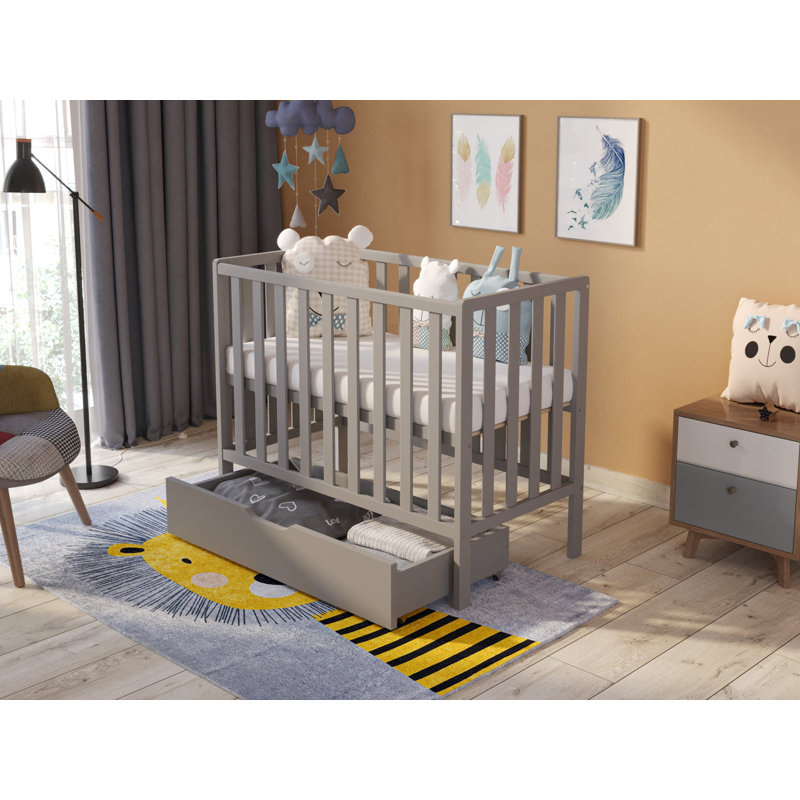 Quinnetta Cot Bed, Grey