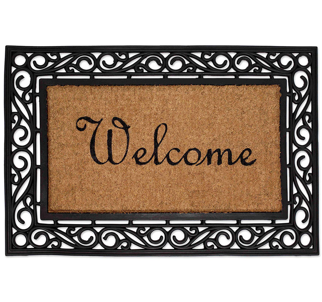 Non-Slip Outdoor Doormat BirdRock Home