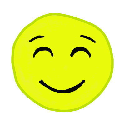 " Less Happy Emoji "