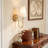 Lumi 1-Light U-Shaped Gooseneck  Armed Wall Sconce for Bedroom-1279858248