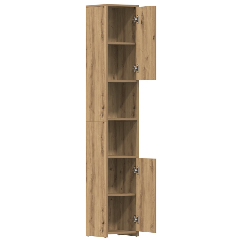 Amissa Bathroom Cabinet, Artisan Oak