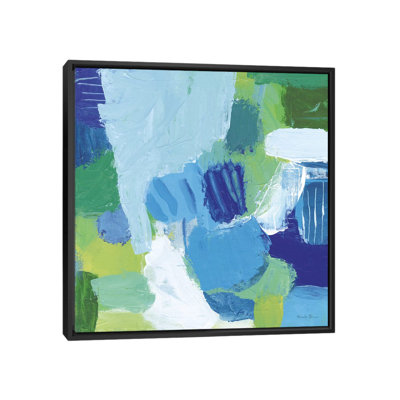 « mountain reflection i » par farida zaman, impression sur toile tendue