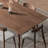 Creative solid wood rectangular dining table set-106326194