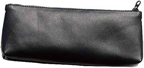 Pouch-P892V Rectangular Zipper Pouch, Black