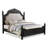 Chartres Alexandria Fabric Upholstered Panel Bed-93523478