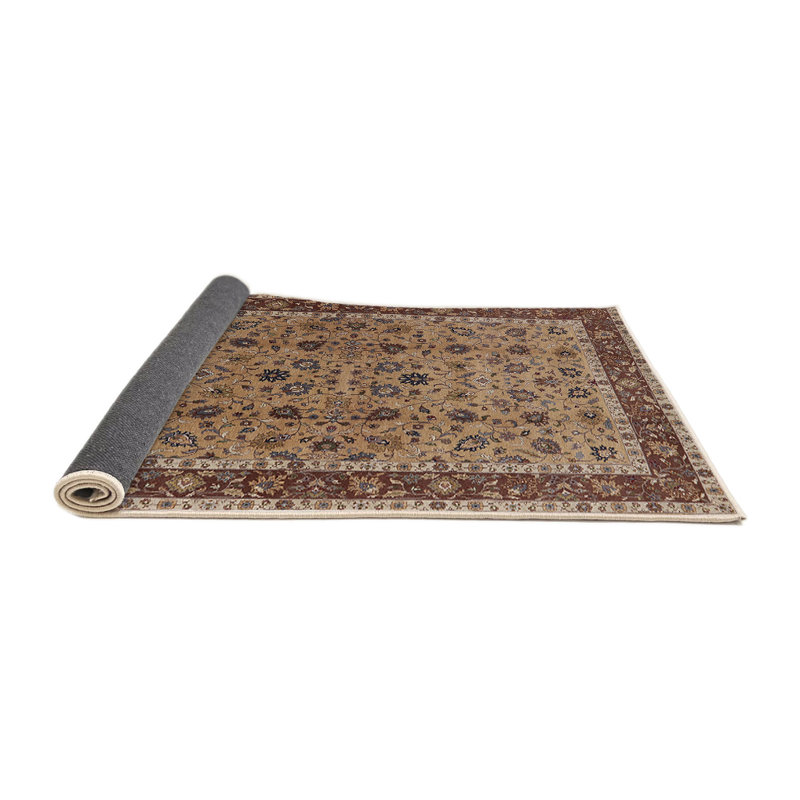 Tapis oriental brun / beige Lene, Rond 7 pi