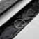 24 In.  Linear Shower Drain With Levelling Feet And Flange In Matte Black