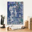 Toile épique Graffiti «Lapis Waterfall 2» par Alicia Ludwig, 40 po x 60 po-111161762