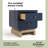 Santorini 2 Drawer Nightstand-112681985