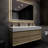 Albizu 59" Wall-Mounted Double Bathroom Vanity-88999132
