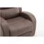Fauteuil inclinable manuel moderne en similicuir