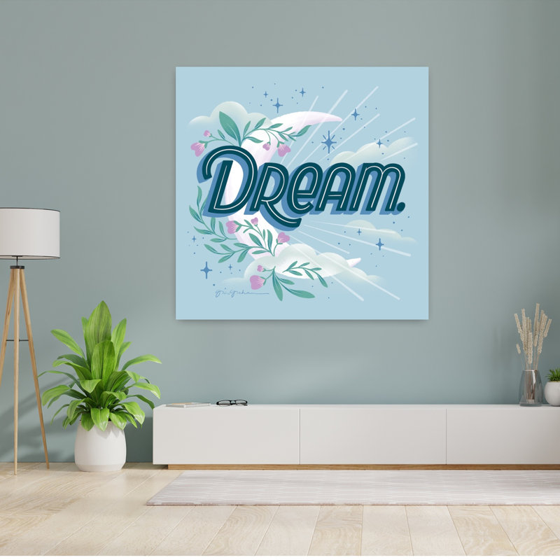 Celestial Dreams I Abstract Contemporary Landscape Art, H 48 po x l 48 po