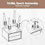 Islandia 40 cm W Bedside Table-1593361105