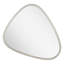 Miroir de salle de bain asymétrique à cadre 30-3 / 4 "x 33-1 / 4" Platt-99304658