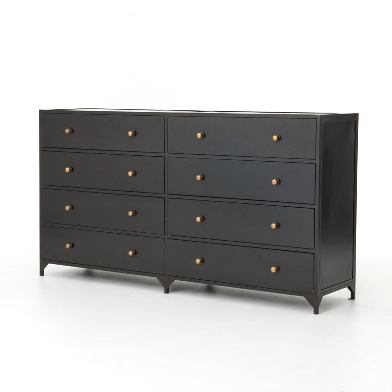 Belmont 8 - Drawer Dresser, Black