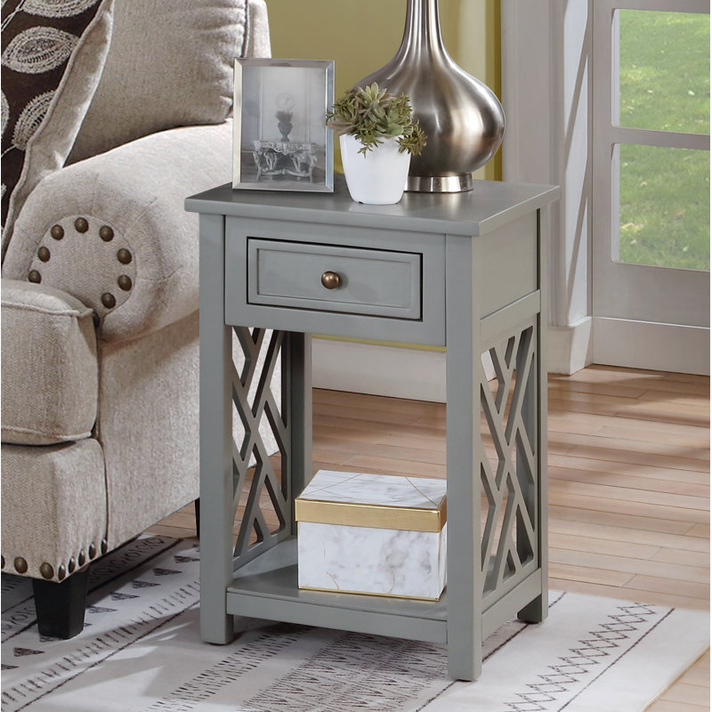 Coventry 36" Coffee End Table, Gray, Gray