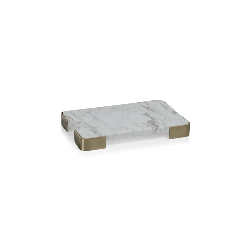 Planche à fromage en marbre Zodax Sargasso, H 1,5 po x l 8,5 po x P 13 po
