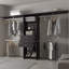 Système d'organisation modulaire pour garde-robe avec tringles à suspension, tablettes et tiroirs, FM Furniture Geek-311514400