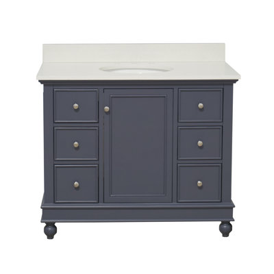 Ferdinand 42'' Single Bathroom Vanity with Top