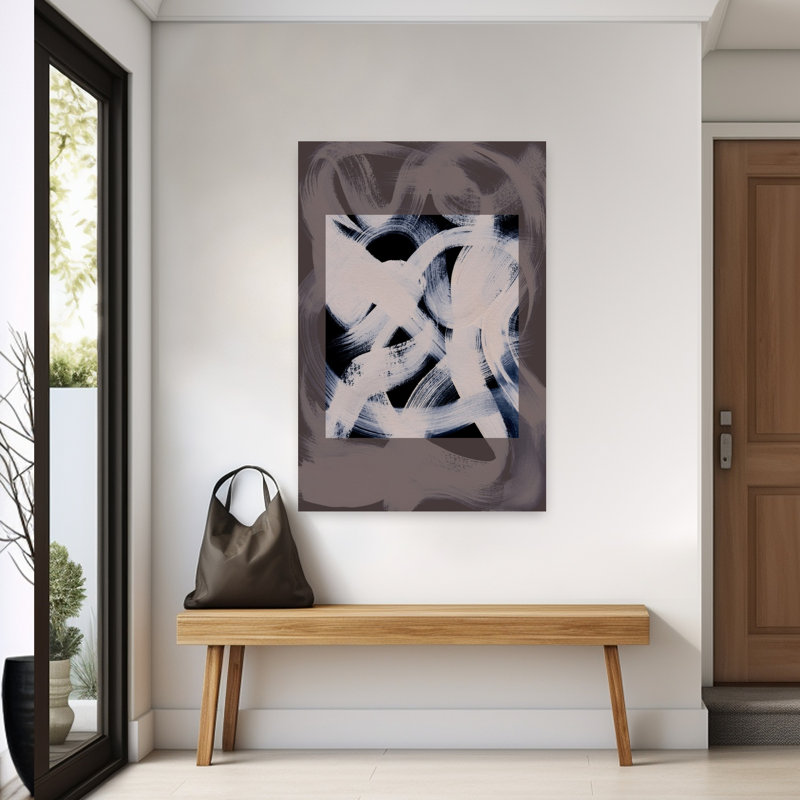 Art contemporain contemporain abstrait, H 60 po x l 40 po