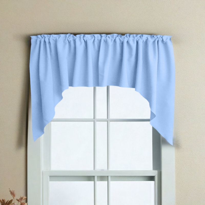 Cantonnière 72 po, Bleu clair